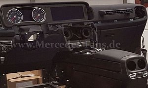 2018 Mercedes-Benz G-Class (W464) Interior Design Spied