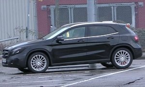 2018 Mercedes-Benz GLA Facelift Spied, Moves Closer to Production