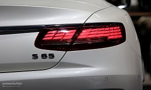 2018 Mercedes-Benz S-Class Coupe/Cabriolet Show Off OLED Taillights In Frankfurt