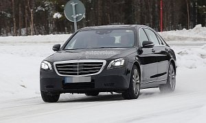 2018 Mercedes-Benz S-Class Facelift Gets a New Detailed Shooting
