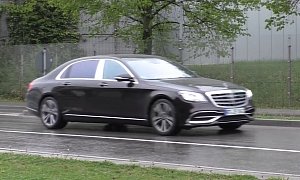 2018 Mercedes-Benz S-Class Facelift Spotted In Real Life For The First Time