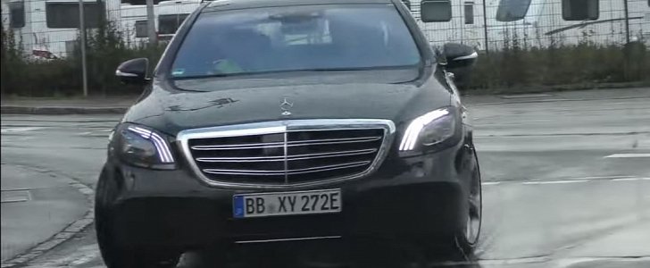 2018 Mercedes-Benz S-Class Plug-In Hybrid Facelift Spied