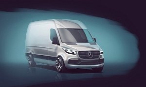 2018 Mercedes-Benz Sprinter Teased, Will Be Built In The U.S.