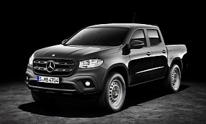 2018 Mercedes-Benz X-Class Can Be Had With Steelies And A Manual Transmission