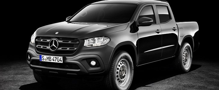 2018 Mercedes-Benz X-Class (base model with steel wheels)