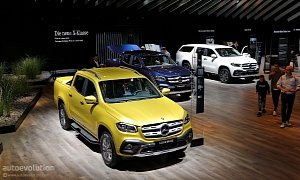 2018 Mercedes-Benz X-Class is Like a Caveman in an Expensive Suit at IAA