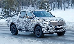 2018 Mercedes-Benz X-Class Pickup Begins Testing With Production Body