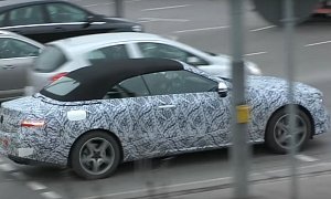 2018 Mercedes E-Class Cabriolet Spotted in German Traffic, Has Elegant Soft Top