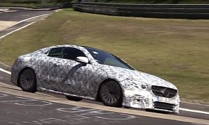 2018 Mercedes E-Class Coupe Lapping Nurburgring Sounds Like an Understeer Pig