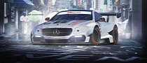 2018 Mercedes E-Class Coupe Racecar Rendered As Monster That Will Never Be Built