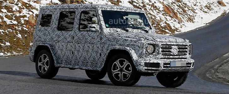 2018 Mercedes G-Class Sees Snow, Gets Ready for Winter Testing