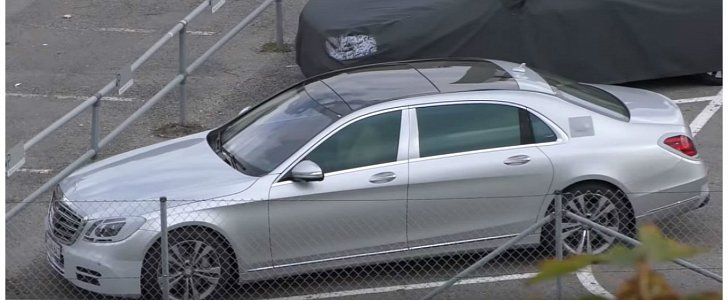 2018 Mercedes-Maybach S-Class Facelift Spied