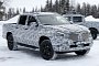 2018 Mercedes X-Class Truck Prototype Shows Production Lights, Has Two Fuel Caps