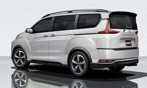 2018 Mitsubishi Delica Previewed By Concept Heading to Tokyo Motor Show