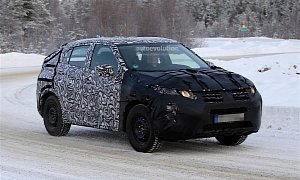 2018 Mitsubishi Eclipse Cross Spotted During Winter Testing