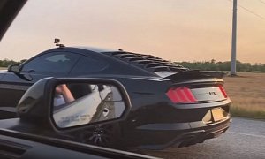 2018 Mustang GT Drag Races Shelby GT350 in Street Fight, Domination Established