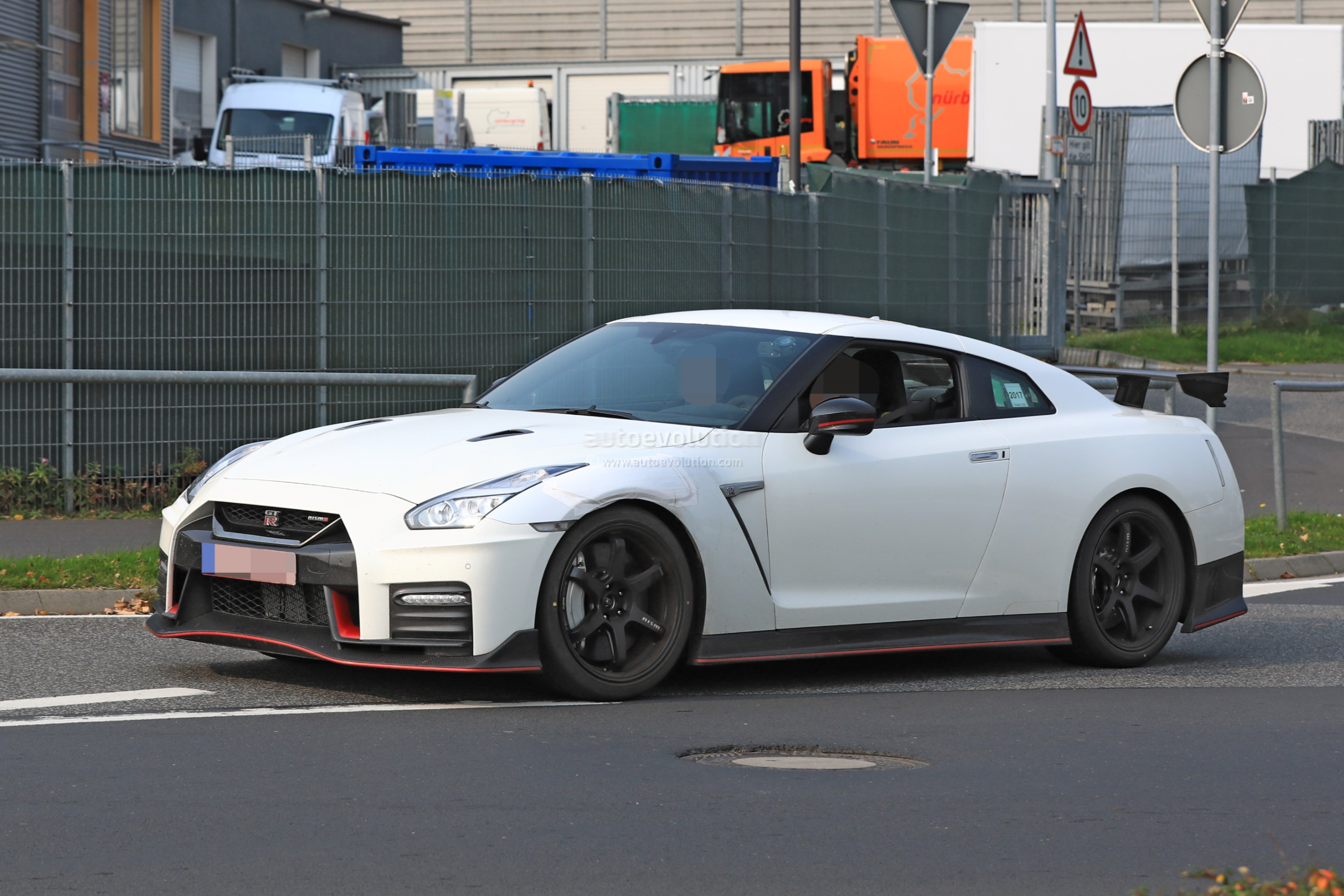 2018 Nissan GTR NISMO Spied With Different Brakes And
