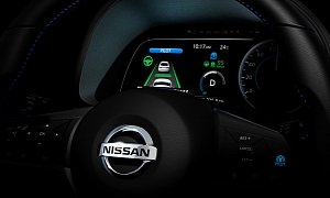 2018 Nissan Leaf Digital Instrument Cluster Teased, ProPilot Confirmed