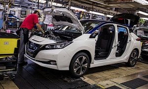 2018 Nissan Leaf Production Starts In Japan, U.S. And UK To Follow