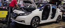 2018 Nissan Leaf Production Starts In Japan, U.S. And UK To Follow