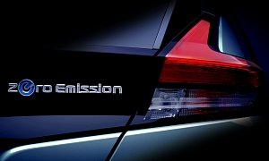 2018 Nissan Leaf Teased Again, Taillights Look Familiar