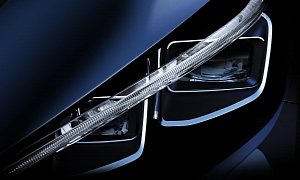2018 Nissan Leaf Teaser Reveals Headlight Design