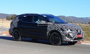 2018 Nissan Qashqai Facelift Spied For the First Time, Has Concept Car Wheels