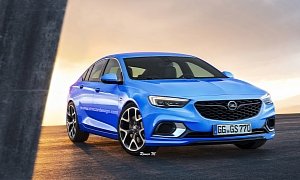 2018 Opel Insignia Grand Sport OPC Rendered, To Get Turbo Engine