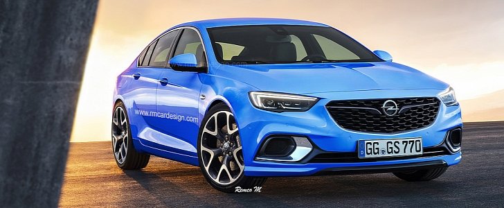 2018 Opel Insignia Grand Sport OPC rendering