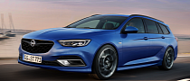 2018 Opel Insignia OPC Rendered In Sports Tourer Form