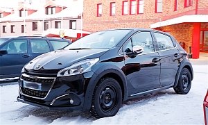 2018 Peugeot 208 Mule Spotted In Sweden