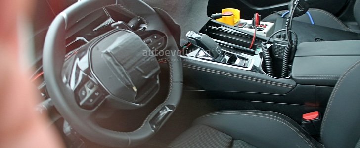 2018 Peugeot 508 Interior Partially Revealed