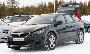 2018 Peugeot 508 Mule Spied With Modified 308 SW Body