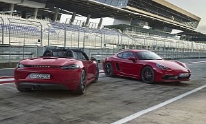 2018 Porsche 718 Boxster GTS, Cayman GTS Bring 911 Carrera Power, Alcantara