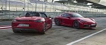 2018 Porsche 718 Boxster GTS, Cayman GTS Bring 911 Carrera Power, Alcantara