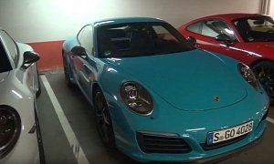 2018 Porsche 911 Carrera T and 911 GT3 Touring Package Fleet Spotted in Monaco