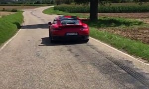 2018 Porsche 911 GT2 RS Demonstrates Savage Take-Off, Does the Exhaust Thing