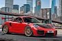 2018 Porsche 911 GT2 RS on Custom Wheels Is a Wild Rendering