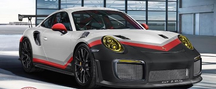 2018 Porsche 911 GT2 RS Rendered in 911 RSR Livery