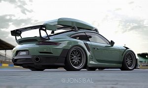 2018 Porsche 911 GT2 RS Roof Box Is Not Just a Rendering