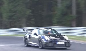 2018 Porsche 911 GT2 RS Shows Up on Nurburgring, Should Debut at Goodwood FOS
