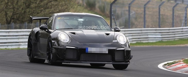 2018 Porsche 911 GT2 Spied on Nurburgring