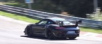 2018 Porsche 911 GT2 Sounds Downright Brutal while Testing on the Nurburgring