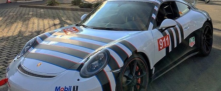 2018 Porsche 911 GT3 Gets Racing Livery Wrap