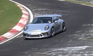 2018 Porsche 911 GT3 Laps Nurburgring, Could Beat GT3 RS with Sub-7:20 Time