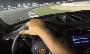 2018 Porsche 911 GT3 Touring Drifting on Losail Circuit Is Heaven
