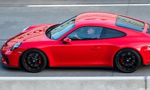 2018 Porsche 911 GT3 Touring Package Causes a Stir in German Traffic