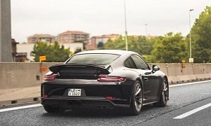 2018 Porsche 911 GT3 Touring Package Prototype Shows 911 R Diffuser
