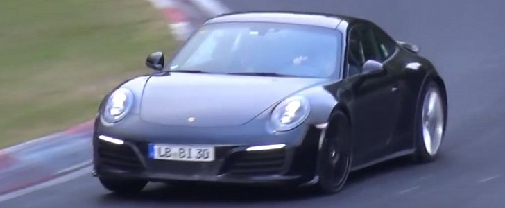 2018 Porsche 911 GTS Screams Like a Rear-Engined Devil while Lapping Nurburgring