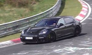 Porsche Driver Flogs 2018 Panamera Sport Turismo on Nurburgring in Wagon Madness